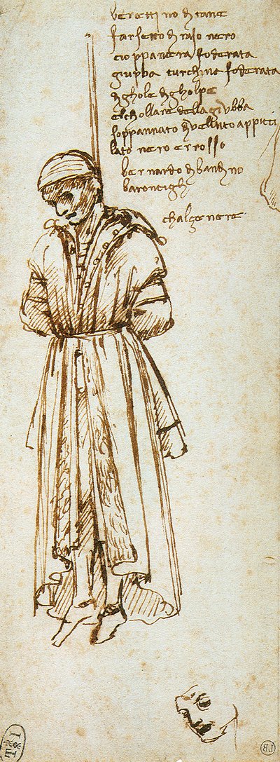 Hinrichtung von Bernardo Baroncelli 1479 von Leonardo da Vinci